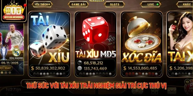 Thử sức với Tài Xỉu trải nghiệm giải trí cực thú vị Thử sức với Tài Xỉu trải nghiệm giải trí cực thú vị